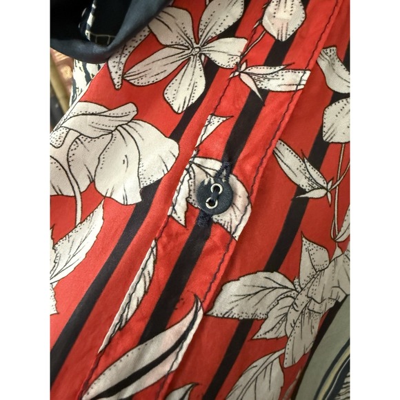 JOHNNY‎ WAS Ada Slip Dress Silk Tiger Flowy XL $799 - Picture 9 of 16